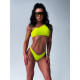 NEBBIA : ТОП ONE SHOULDER BANDEAU BIKINI TOP 448 "GREEN"