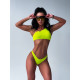 NEBBIA : ТОП ONE SHOULDER BANDEAU BIKINI TOP 448 "GREEN"