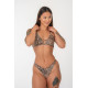 NEBBIA : ТРУСИКИ VITORIA BIKINI BOTTOM LEOPARD 745 " BROWN"