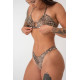 NEBBIA : ТРУСИКИ VITORIA BIKINI BOTTOM LEOPARD 745 " BROWN"