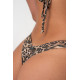 NEBBIA : ТРУСИКИ VITORIA BIKINI BOTTOM LEOPARD 745 " BROWN"