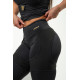 NEBBIA : ЛЕГГІНСИ WOMEN'S HIGH WAIST LEGGINGS INTENSE MESH 838 "BLACK/GOLD"