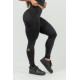 NEBBIA : ЛЕГГІНСИ WOMEN'S HIGH WAIST LEGGINGS INTENSE MESH 838 "BLACK/GOLD"