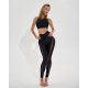 Bona Fide: Stripcut Leggings "Black"