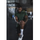 NEBBIA : ФУТБОЛКА SPORTY FIT T-SHIRT "ESSENTIALS" 326 DARK GREEN