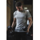 NEBBIA : ФУТБОЛКА SPORTY FIT T-SHIRT "ESSENTIALS" 326 LIGHT GREY