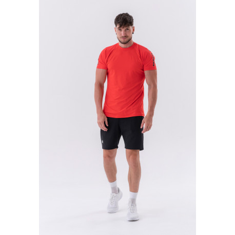 NEBBIA : ФУТБОЛКА SPORTY FIT T-SHIRT "ESSENTIALS" 326 RED