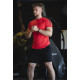 NEBBIA : ФУТБОЛКА SPORTY FIT T-SHIRT "ESSENTIALS" 326 RED