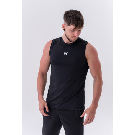 NEBBIA : МАЙКА FUNCTIONAL SPORTY TANK TOP “POWER” 322 BLACK