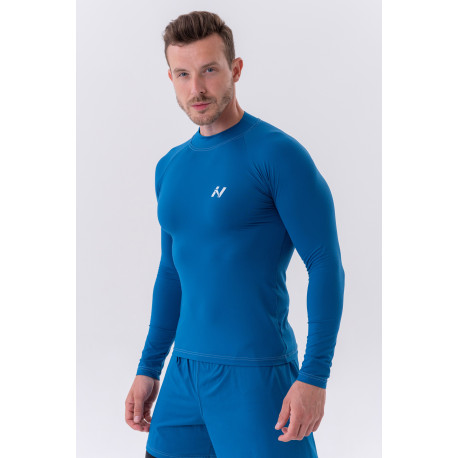 NEBBIA : ЧОЛОВІЧИЙ ЛОНГСЛІВ FUNCTIONAL T-SHIRT WITH LONG SLEEVES "ACTIVE" 328 BLUE 