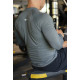 NEBBIA : ЧОЛОВІЧИЙ ЛОНГСЛІВ FUNCTIONAL T-SHIRT WITH LONG SLEEVES "ACTIVE" 328 GREY 