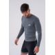 NEBBIA : ЧОЛОВІЧИЙ ЛОНГСЛІВ FUNCTIONAL T-SHIRT WITH LONG SLEEVES "ACTIVE" 328 GREY 