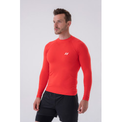 NEBBIA : ЧОЛОВІЧИЙ ЛОНГСЛІВ FUNCTIONAL T-SHIRT WITH LONG SLEEVES “ACTIVE” 328 RED 