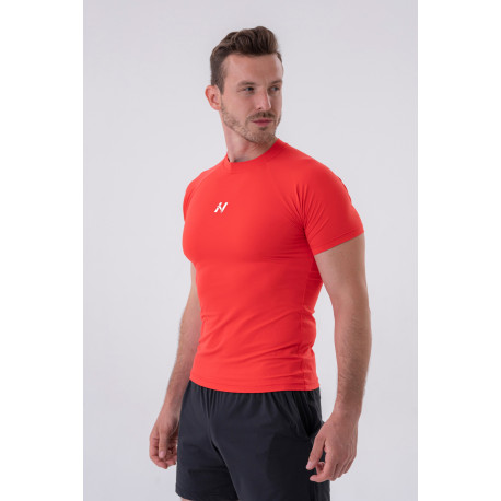 NEBBIA : ФУТБОЛКА FUNCTIONAL SLIM-FIT T-SHIRT 324 RED 