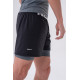 NEBBIA : ШОРТИ DOUBLE-LAYER SHORTS WITH SMART POCKETS 318 GREY