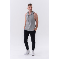 NEBBIA : ШТАНИ SLIM SWEATPANTS WITH SIDE POCKETS "RESET" 321 BLACK