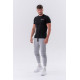 NEBBIA : ШТАНИ SLIM SWEATPANTS WITH SIDE POCKETS “RESET” 321 LIGHT GREY