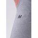 NEBBIA : ШТАНИ SLIM SWEATPANTS WITH SIDE POCKETS “RESET” 321 LIGHT GREY