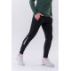 NEBBIA : ШТАНИ SLIM SWEATPANTS WITH ZIP POCKETS "RE-GAIN" 320 BLACK