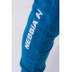 NEBBIA : ШТАНИ SLIM SWEATPANTS WITH ZIP POCKETS "RE-GAIN" 320 BLUE