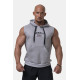 NEBBIA : БЕЗРУКАВКА З КАПЮШОНОМ GOLDEN ERA HOODIE RAGTOP 197 LIGHT GREY