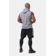 NEBBIA : БЕЗРУКАВКА З КАПЮШОНОМ GOLDEN ERA HOODIE RAGTOP 197 LIGHT GREY