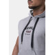 NEBBIA : БЕЗРУКАВКА С КАПЮШОНОМ GOLDEN ERA HOODIE RAGTOP 197 LIGHT GREY