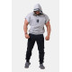 NEBBIA : БЕЗРУКАВКА С КАПЮШОНОМ NO LIMITS RAGTOP WITH A HOODIE 175 GREY