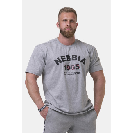 NEBBIA : ФУТБОЛКА GOLDEN ERA T-SHIRT 192 LIGHT GREY