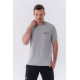 NEBBIA : ФУТБОЛКА MINIMALIST LOGO NEBBIA T-SHIRT 291 LIGHT GREY