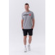 NEBBIA : ФУТБОЛКА RED "N" T-SHIRT 292 LIGHT GREY