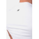 NEBBIA : ФУТБОЛКА VERTICAL LOGO NEBBIA T-SHIRT 293 WHITE