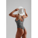 NEBBIA : КУПАЛЬНИК FORTALEZA MONOKINI ZEBRA 735 " WHITE"