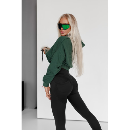 NEBBIA : ШТАНИ HIGH WAIST & LIFTING EFFECT BUBBLE BUTT PANTS 587 "BLACK"