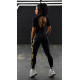 NEBBIA : КОМБИНЕЗОН WOMEN'S WORKOUT JUMPSUIT INTENSE FOCUS 823 "BLACK/GOLD"