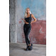 NEBBIA : ЛЕГІНСИ NATURE-INSPIRED WOMEN'S HIGH-WAIST LEGGINGS 546 "BLACK"