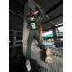 NEBBIA : ШТАНИ HIGH-WAIST LOOSE FIT SWEATPANTS "FEELING GOOD" 409 "DARK GREEN"