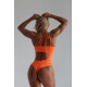 NEBBIA : КУПАЛЬНИК ONE SHOULDER ASYMMETRICAL MONOKINI NEON 458 "ORANGE"