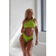 NEBBIA : ТОП ONE SHOULDER BANDEAU BIKINI TOP 448 "GREEN"