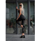 NEBBIA : ЛЕГГІНСИ WOMEN'S HIGH WAIST PUSH-UP LEGGINGS INTENSE HEART-SHAPED 843 "BLACK"