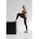 NEBBIA : ЛЕГІНСИ CLASSIC HIGH-WAIST PERFORMANCE LEGGINGS 403 "BROWN"