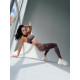 NEBBIA : ЛЕГІНСИ CLASSIC HIGH-WAIST PERFORMANCE LEGGINGS 403 "BROWN"