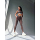 NEBBIA : ЛЕГІНСИ CLASSIC HIGH-WAIST PERFORMANCE LEGGINGS 403 "BROWN"