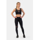 NEBBIA : ТОП MESH DESIGN SPORTS BRA 412 "BLACK"