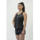 NEBBIA : МАЙКА FIT ACTIVEWEAR TANK TOP "RACER BACK" 441 "BLACK"