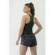 NEBBIA : МАЙКА FIT ACTIVEWEAR TANK TOP "RACER BACK" 441 "BLACK"