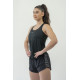 NEBBIA : МАЙКА FIT ACTIVEWEAR TANK TOP "RACER BACK" 441 "BLACK"