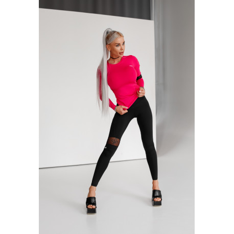 NEBBIA : ЛОНГСЛІВ LONG SLEEVE SMART POCKET SPORTY TOP 418 "PINK"