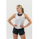 NEBBIA : МАЙКА FIT ACTIVEWEAR TANK TOP "RACER BACK" 441 "WHITE"