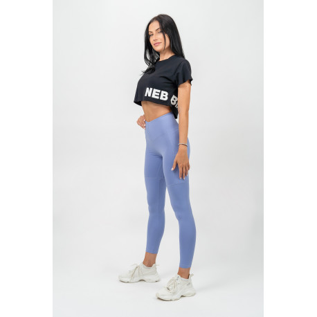 NEBBIA : ЛЕГГИНСЫ HIGH WAISTED LEGGINGS LEG DAY GOALS 248 "LIGHT PURPLE"